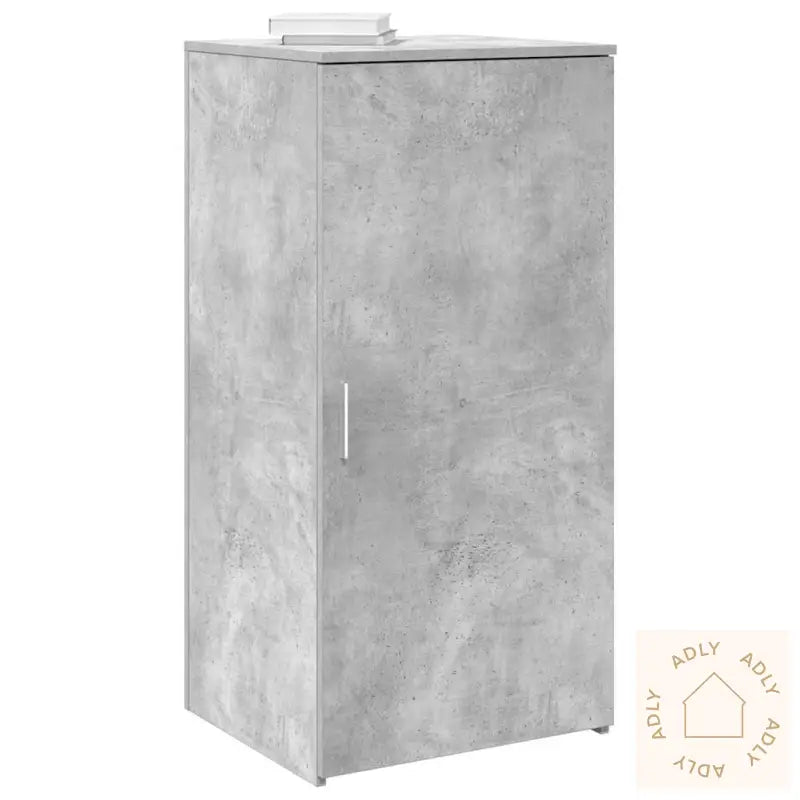 Oppbevaringsskap Betonggrå 50X45X103,5 Cm Konstruert Tre
