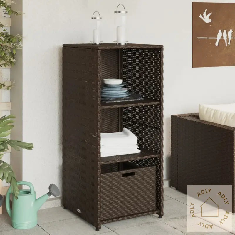 Putekasse Brun 50X55X115 Cm Polyrotting