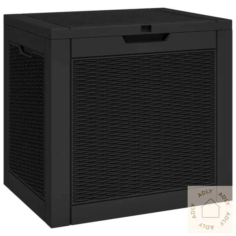 Hageoppbevaringsboks Svart 55,5X43X53 Cm Polypropylen
