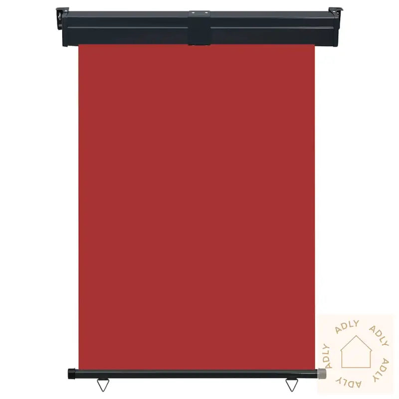 Sidemarkise For Balkong 125X250 Cm Rød