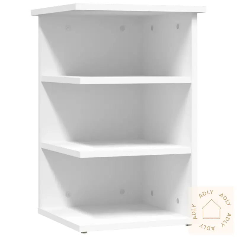 Sideskap Hvit 35X35X55 Cm Konstruert Tre