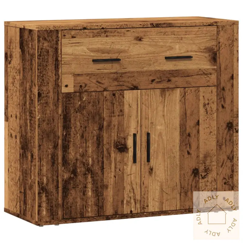 Skjenk Gammelt Tre 80X33X70 Cm Konstruert Tre