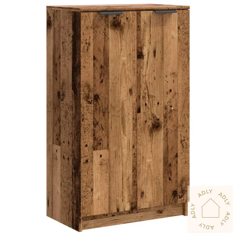 Skoskap Gammelt Tre 59X35X100,5 Cm Konstruert Tre