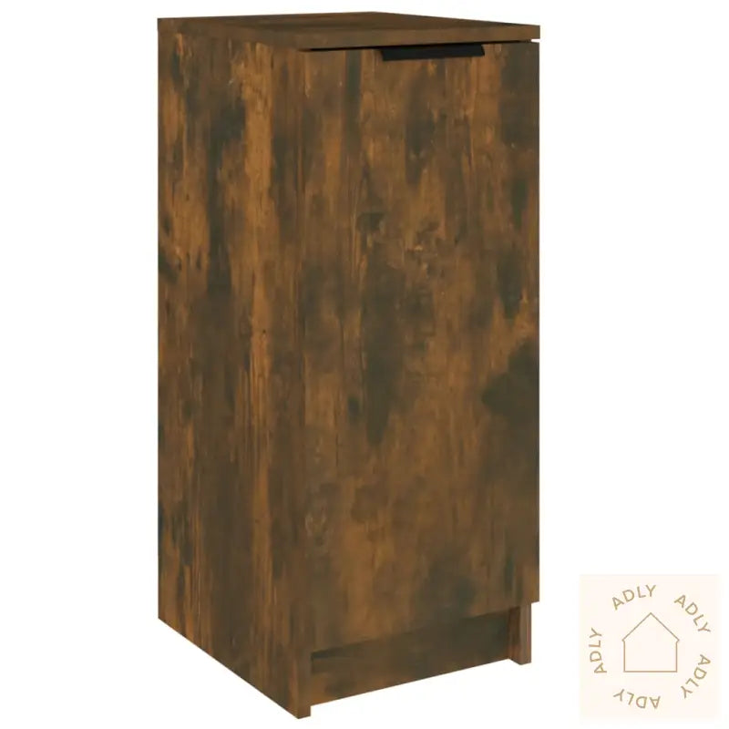 Skoskap Røkt Eik 30X35X70 Cm Konstruert Tre