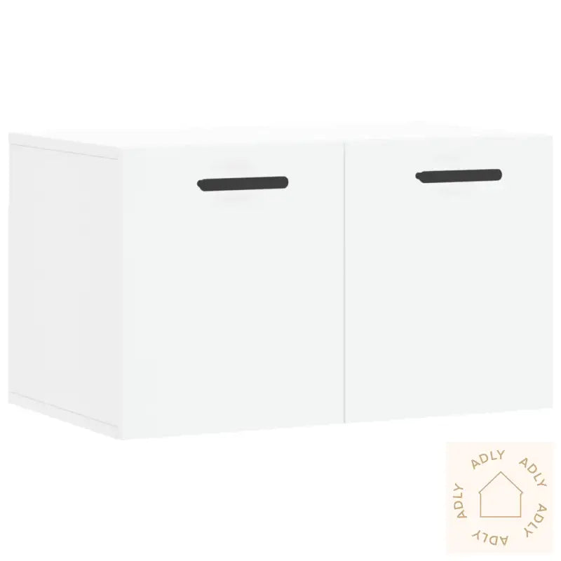 Veggskap Hvit 60X36,5X35 Cm Konstruert Tre