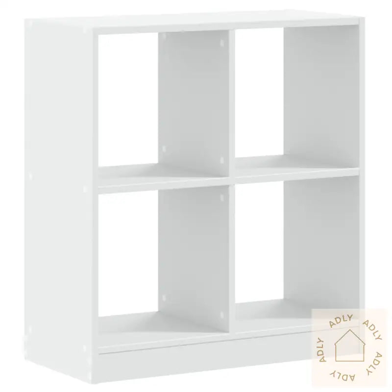 Bokhylle Hvit 68,5X32X75 Cm Konstruert Tre