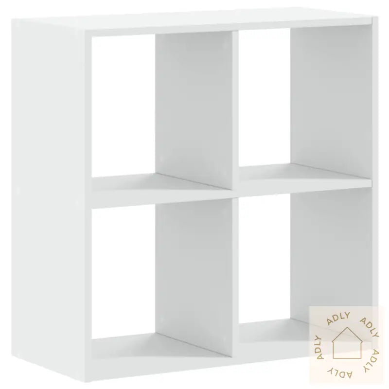 Bokhylle Hvit 68,5X32X68,5 Cm Konstruert Tre