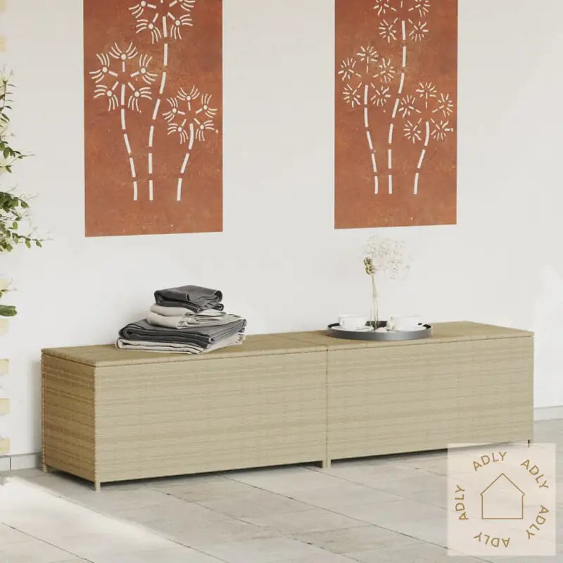 Putekasse Blandet Beige 469L Cm Polyrotting