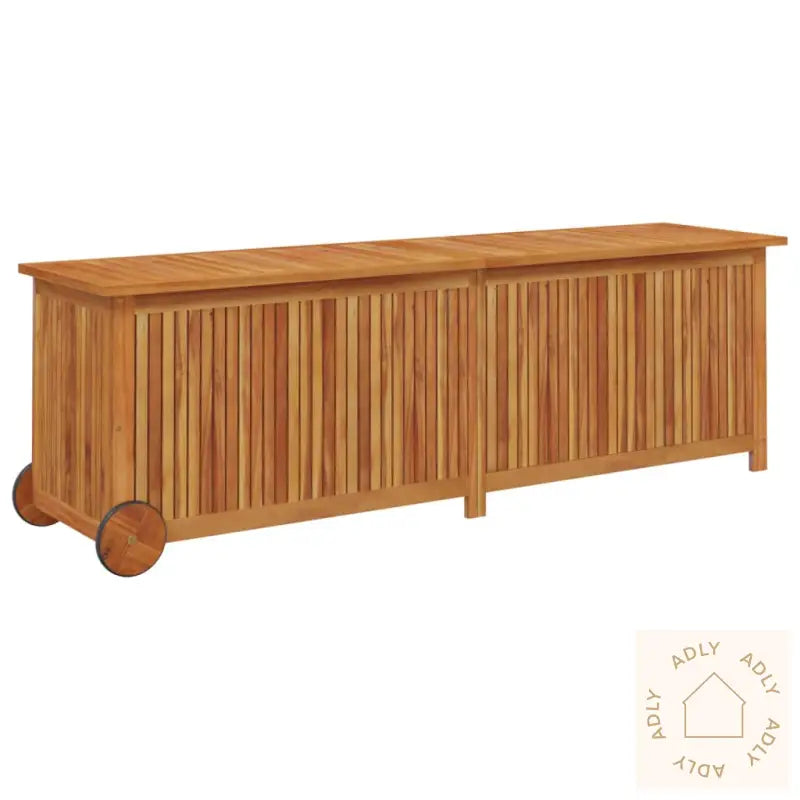 Putekasse Med Hjul 150X50X58 Cm Heltre Akasie
