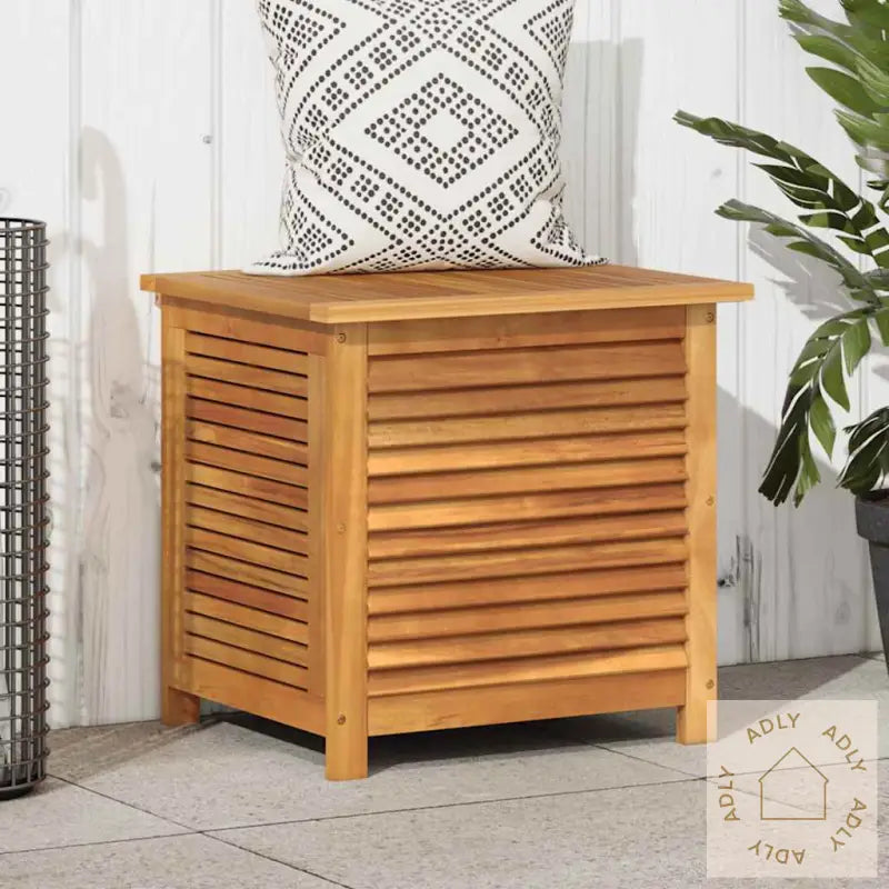 Putekasse Med Lameller 60X50X56 Cm Heltre Akasie