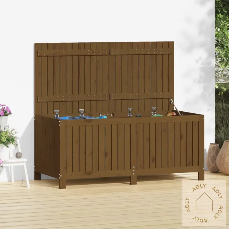 Putekasse Honningbrun 147X68X64 Cm Heltre Furu