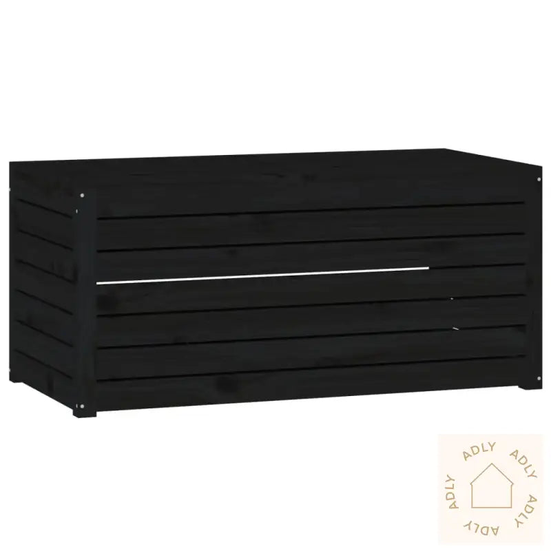 Hagekasse Svart 101X50,5X46,5 Cm Heltre Furu