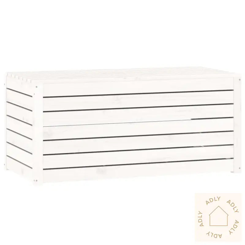 Hagekasse Hvit 101X50,5X46,5 Cm Heltre Furu