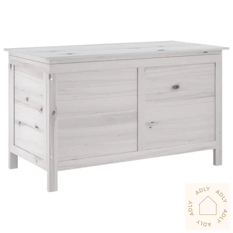 Putekasse Hvit 99X49,5X58,5 Cm Heltre Gran