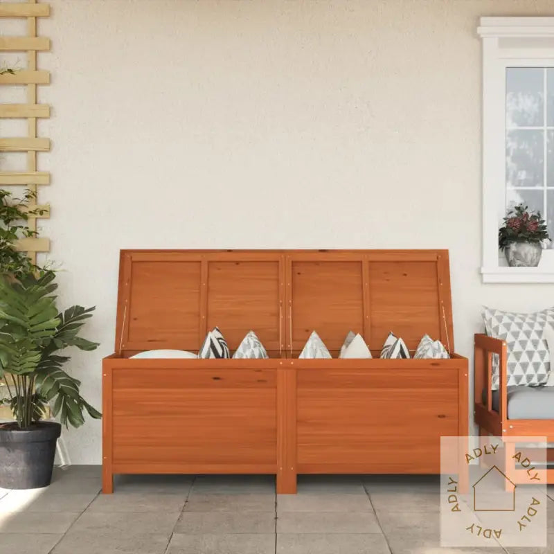 Putekasse Brun 150X50X56,5 Cm Heltre Gran