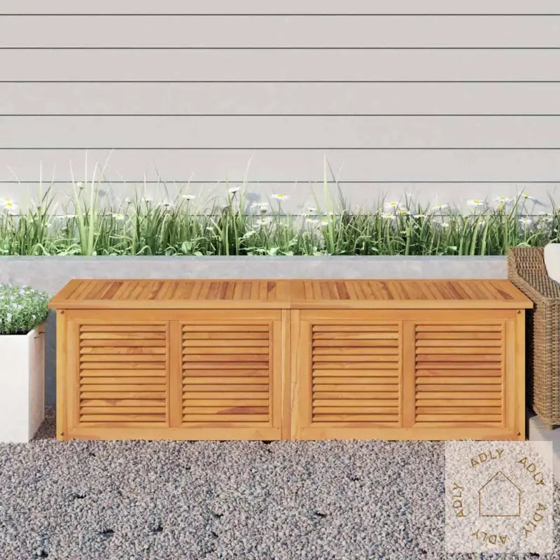 Putekasse Med Pose 175X50X55 Cm Heltre Teak
