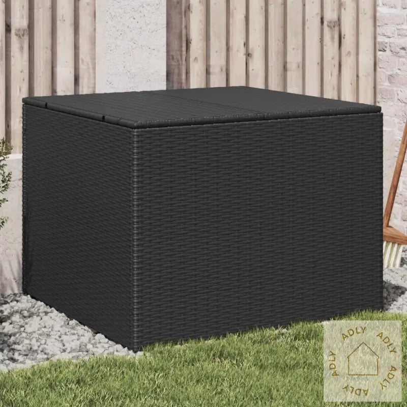 Putekasse Svart 291L Cm Polyrotting