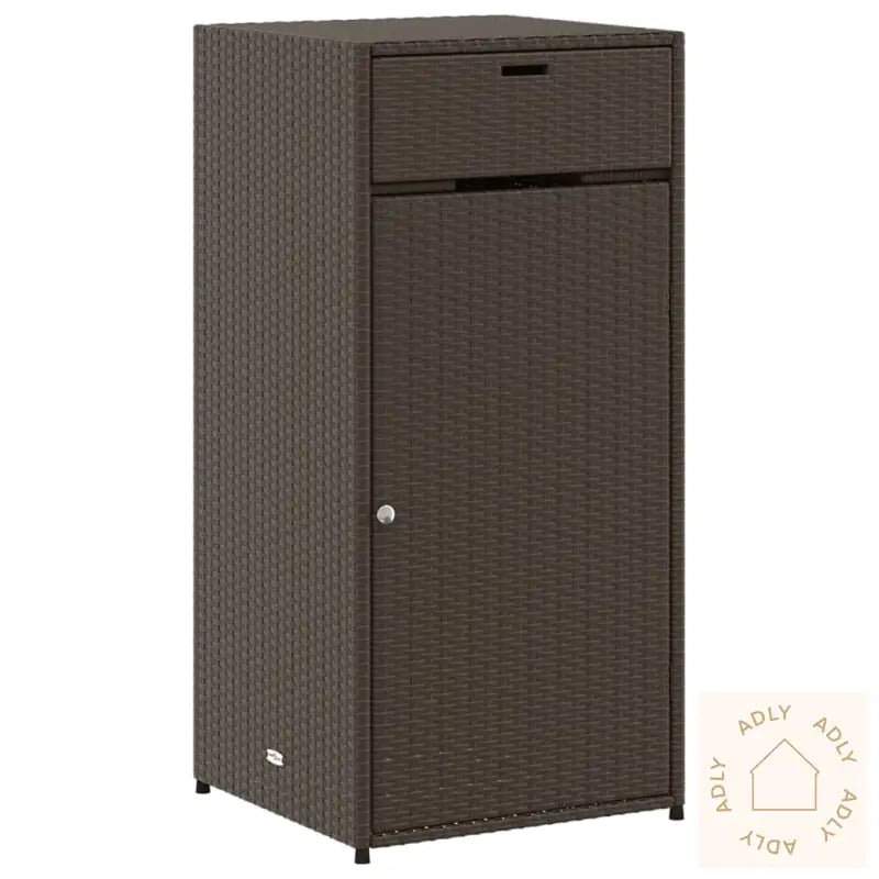 Putekasse Brun 55X55X111 Cm Polyrotting