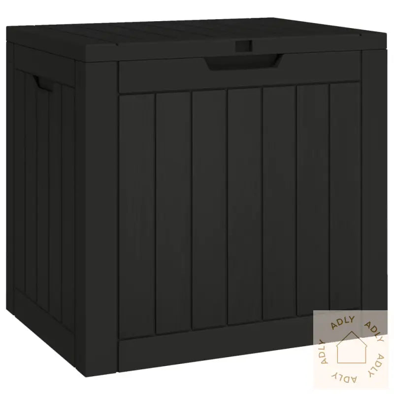 Hageoppbevaringsboks Svart 55,5X43X53 Cm Polypropylen