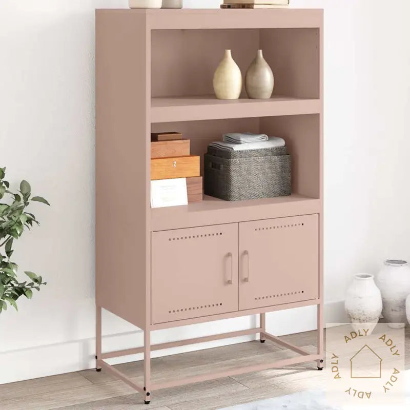 Highboard Rosa 68,5X38,5X123,5 Cm Stål