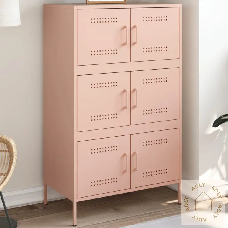 Highboard Rosa 68X39X113 Cm Stål