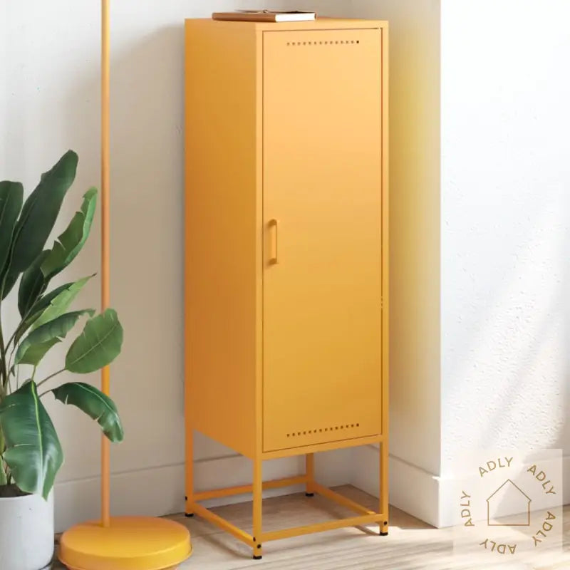 Highboard Sennepsgul 36X39X123 Cm Stål