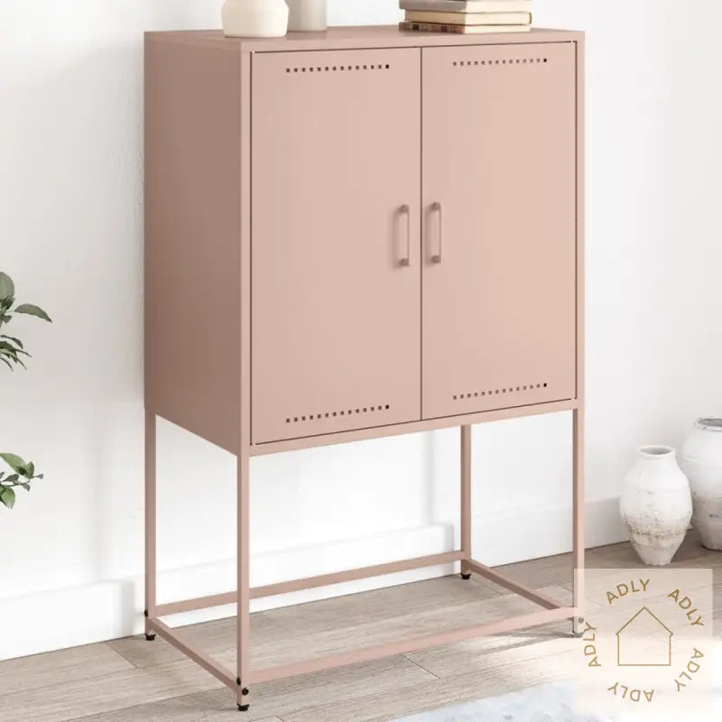 Highboard Rosa 68,5X38,5X107 Cm Stål
