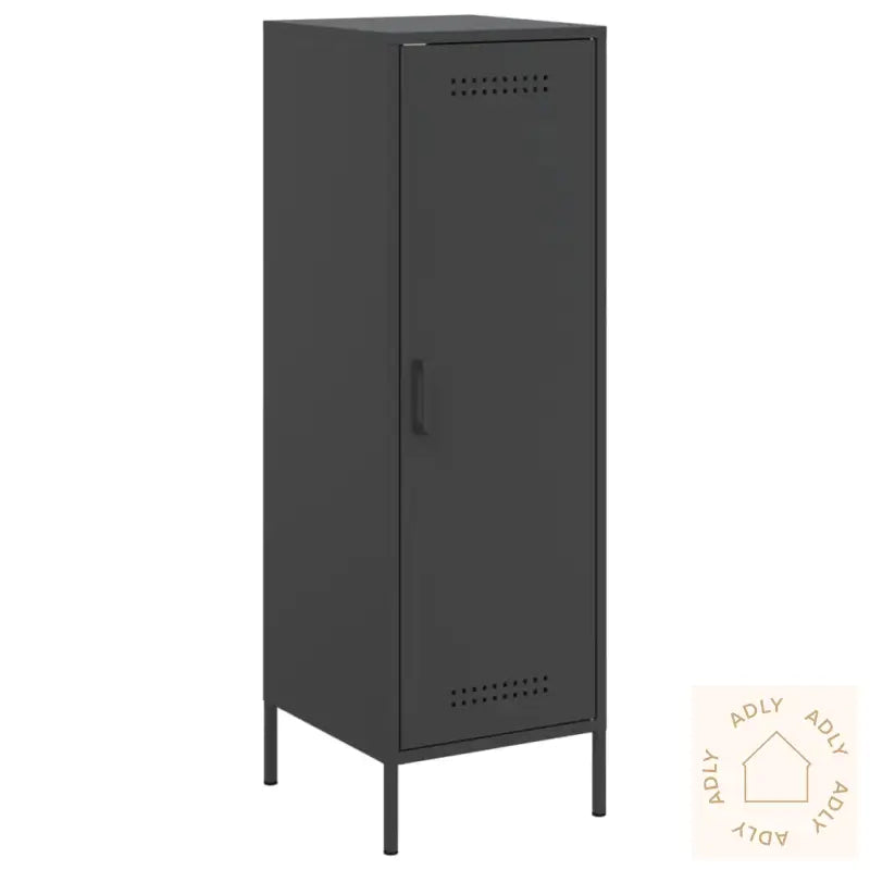 Highboard Svart 36X39X113 Cm Stål