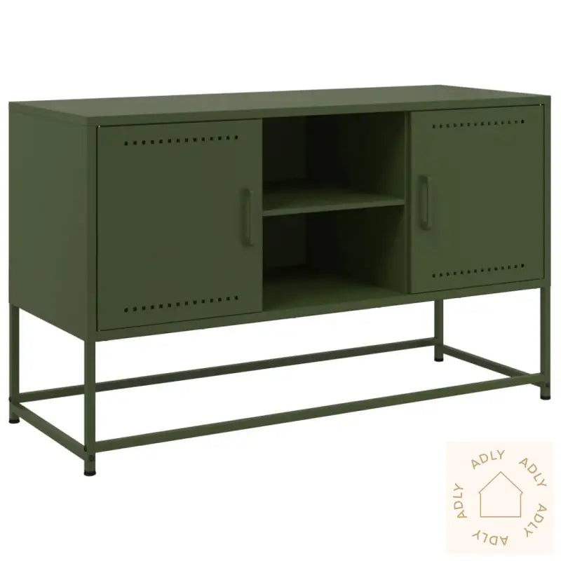 Highboard Hvit 36X39X107 Cm Stål