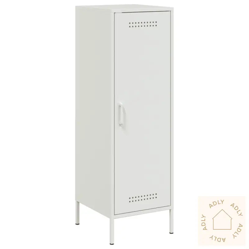 Highboard Hvit 36X39X113 Cm Stål