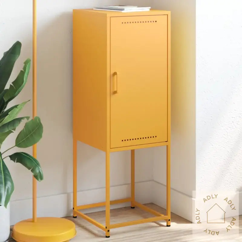 Highboard Sennepsgul 36X39X107 Cm Stål