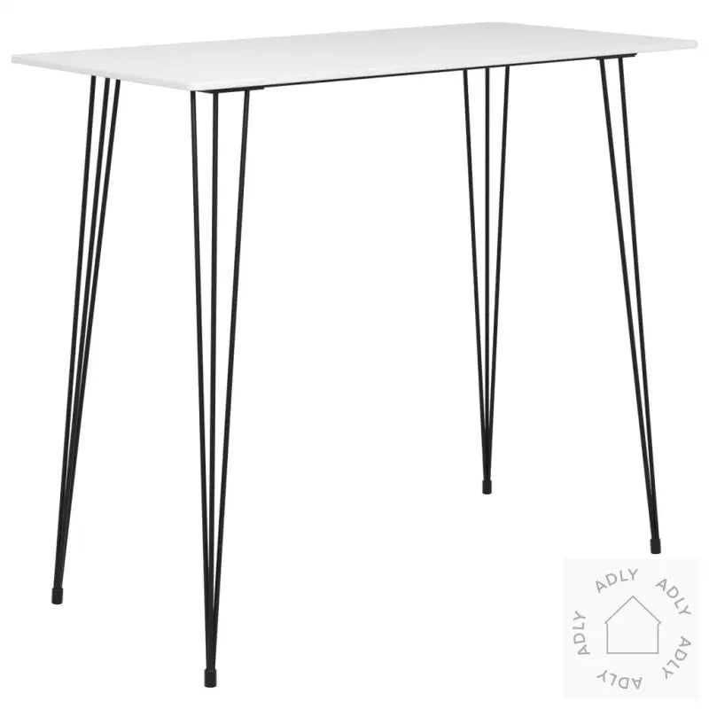 Barbord Hvit 120X60X105 Cm