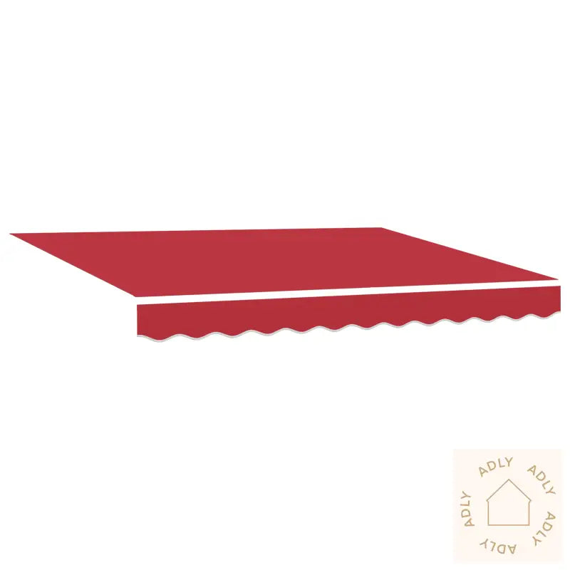 Erstatningsstoff For 2.5X2 M Ramme Rød