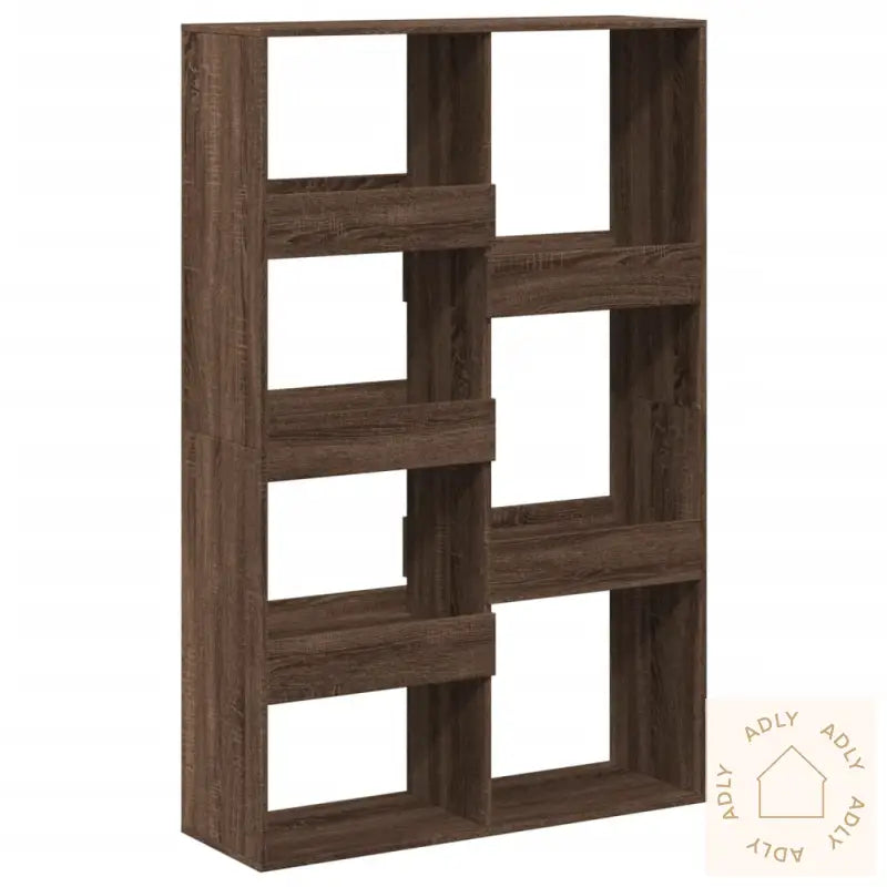 Romdeler Brun Eik 100X33X155,5 Cm Konstruert Tre