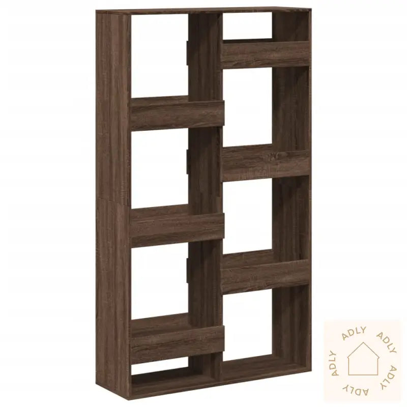 Romdeler Brun Eik 100X33X175 Cm Konstruert Tre