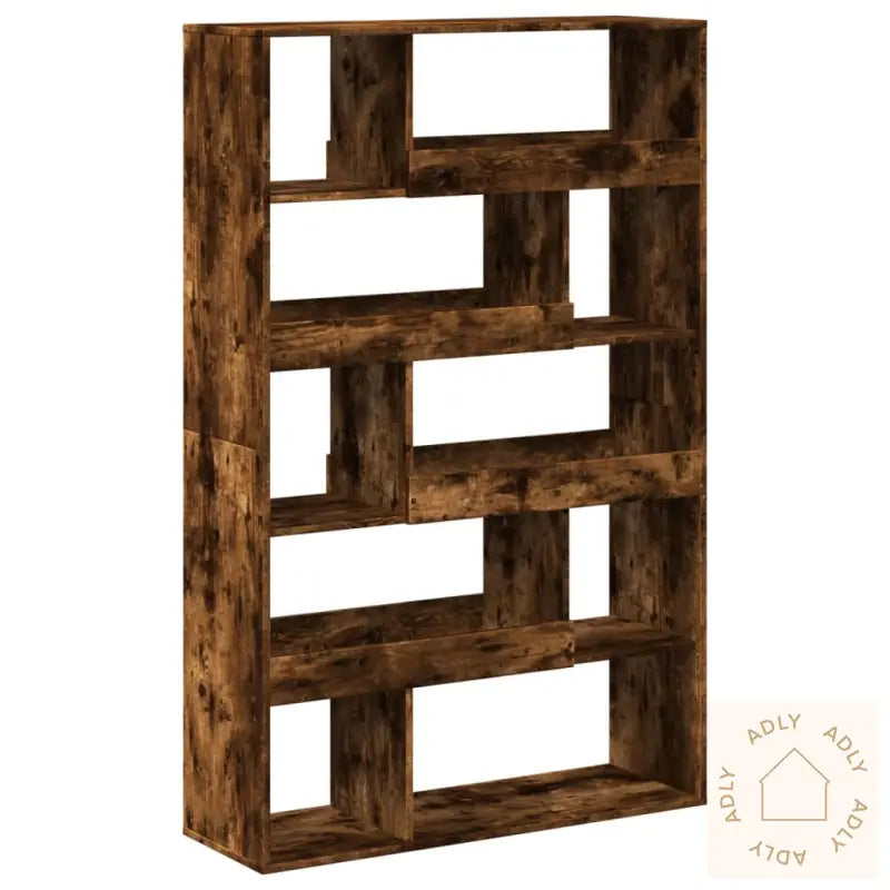 Romdeler Røkt Eik 100X33X156,5 Cm Konstruert Tre