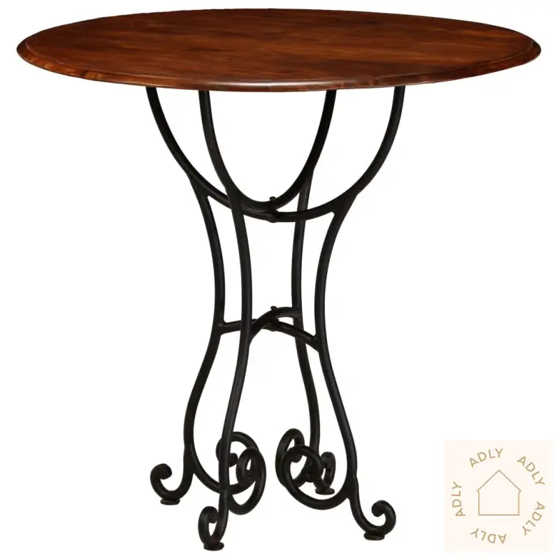 Spisebord Heltre Akasie Med Honningfinish 80X76 Cm