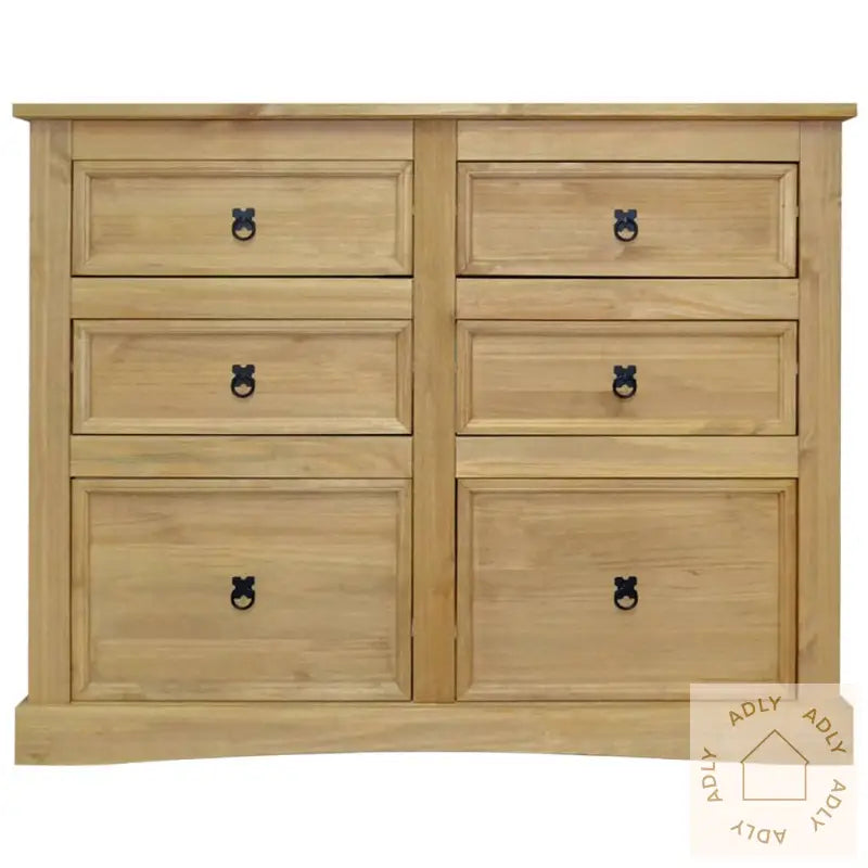 Skjenk Meksikansk Furu Corona-Stil 110X43X81 Cm