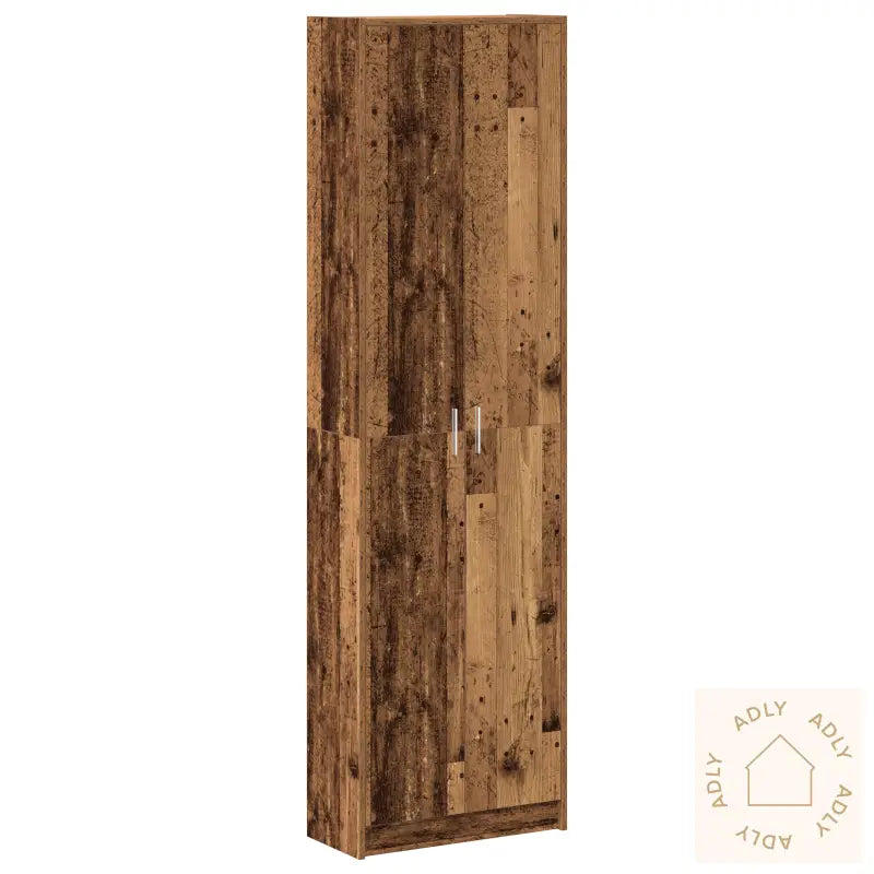 Garderobe Gammelt Tre 55X25X189 Cm Konstruert Tre