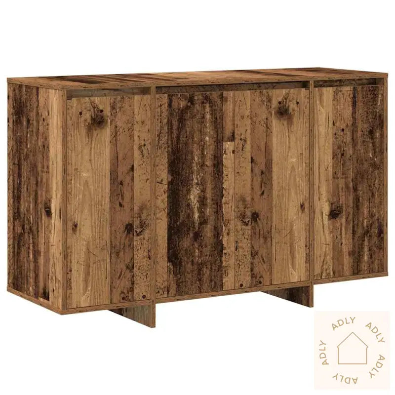 Brun Kommode Gjenvunnet Tre 120 X 41 X 75 Cm Kommode Rektangulær