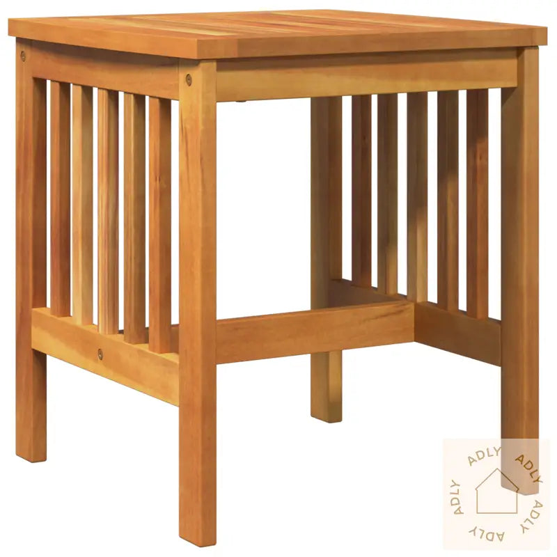 Hagesidebord Brun 45X45X50 Cm Massivt Akasietre
