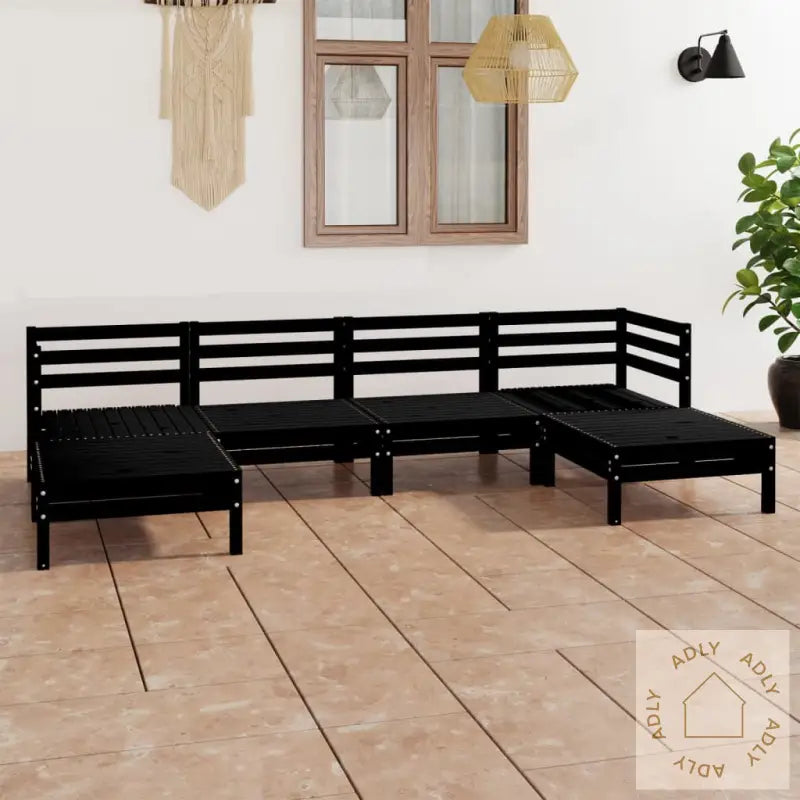 Hagesofagruppe 6 Deler Svart Heltre Furu