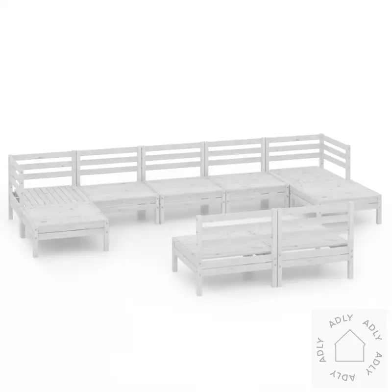 Hagesofagruppe 9 Deler Hvit Heltre Furu