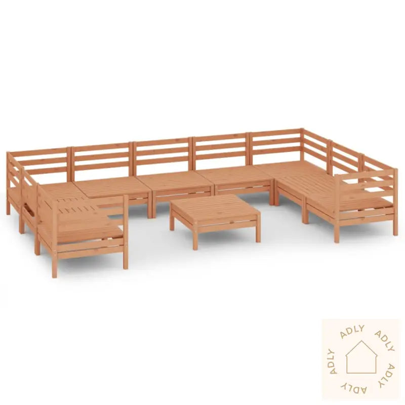 Hagesofagruppe 10 Deler Honningbrun Heltre Furu