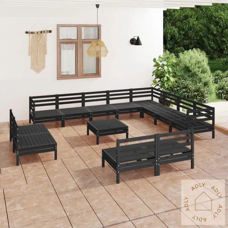 Hagesofagruppe 13 Deler Svart Heltre Furu