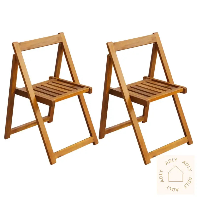 Klappstoler 2 Stk Heltre Akasie