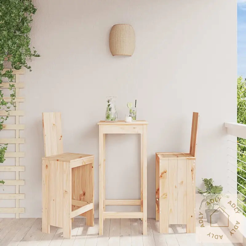 Barkrakker 2 Stk 40X42X120 Cm Heltre Furu