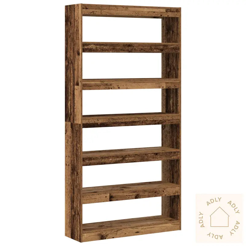 Bokhylle Gamle Tre Konstruert Tre 100 X 30 X 198 Cm