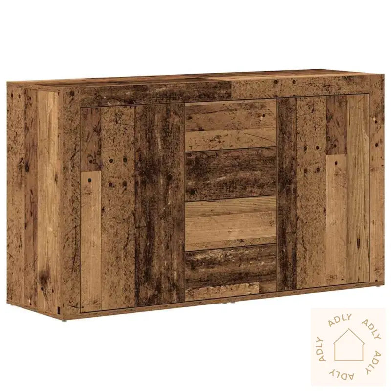 Sideboard Gammelt Tre Massivt Gjenvunnet Tre 120 X 36 X 69 Cm