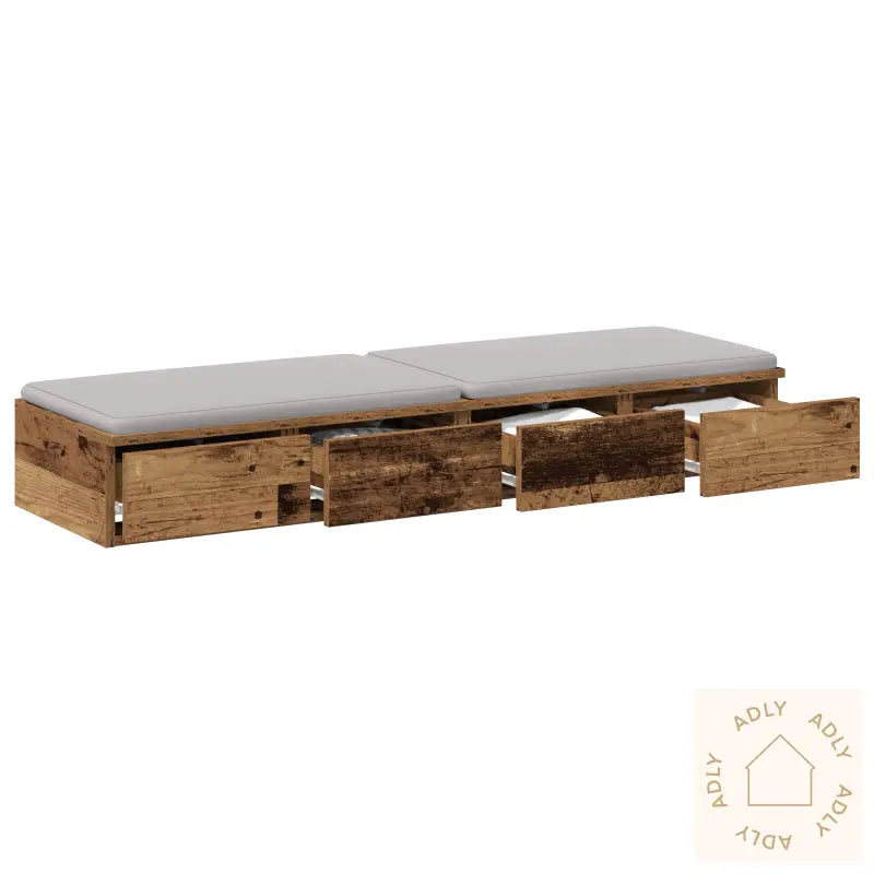 Sengeskuffer Gamle Tre 120X36,5X16,5 Cm Ingeniørtre